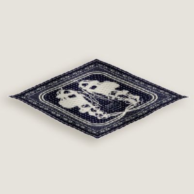 新品未使用】HERMES シルクバンダナ ＜アニマル・バンダナ